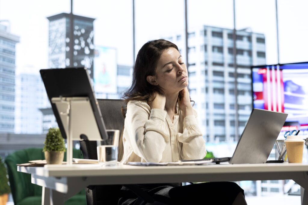Unhappy Worker
